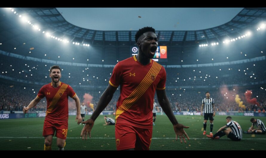Osimhen ile Galatasaray’ın Juventus’a Karşı Göstermiş Olduğu Mücadele