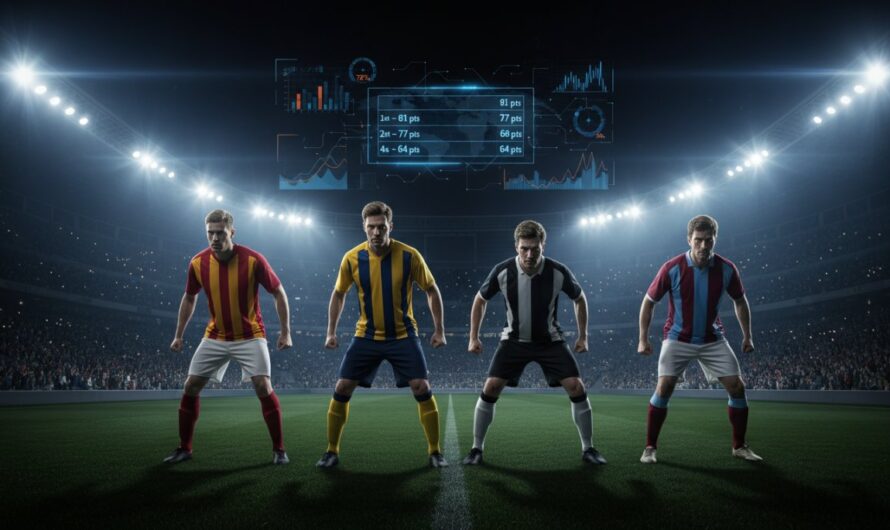 Galatasaray ve Fenerbahçe: Yapay Zeka ile Şampiyonluk Tahminleri