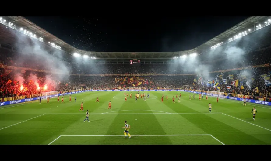 Çetin Mücadele: Galatasaray ve Fenerbahçe Derbisi Heyecanı